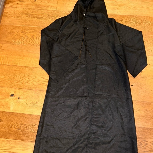 Spirit Men's Black Hooded Costume - Picture 1 of 4